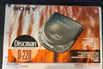 Sony Discman D-220 Compact Portable Cd Player Mega Bass Vintage Rare Working!. Fixed Price $85.98.