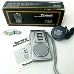 Panasonic RN-003 2 Speed Microcassette Recorder Complete For Parts Repair Only. Fixed Price $19.95.