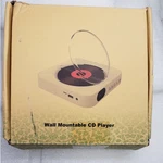 Portable Wall Mountable Bluetooth Cd Player W/remote Control, White KC-909. Fixed Price $22.00.