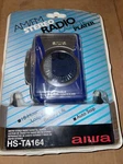 Aiwa HS-TA164 Am/fm Stereo Radio Cassette Player With Headphones Brand New Nos. Fixed Price $52.00.