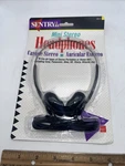 Sentry HO415 Mini Stereo Headband Headphones Old School Black Vintage Walkman. Fixed Price $8.99.