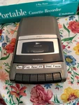 Radio Shack Vintage CTR-120 Portable Tape Cassette Recorder. Fixed Price $8.95.