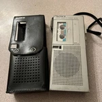 Sony M-203 Micro Cassette Recorder Speed W/case Parts.. Fixed Price $12.00.