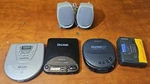 Sony Discman Cd Player / Sport Walkman Polk Audio Electronics Lot.. Fixed Price $54.00.