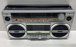 Toshiba Radio Cassette Recorder RT-95S Silver Black Fm Am Stereo. Fixed Price $39.99.