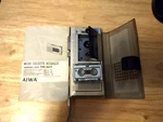 Aiwa TP-M7 Handheld Microcassette Voice Recorder & Manual Not Working Parts Only. Fixed Price $19.99.