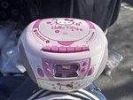 Hello Kitty Sanrio Vintage Cd Boombox Cassette Player Am/fm, No Cord. Fixed Price $70.00.