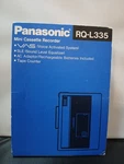 Panasonic Mini Cassette Recorder RQ-L335 W Charger. Fixed Price $35.00.