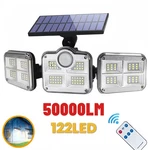 3 Head 50000LM Led Solar Lights Outdoor Waterproof Motion Sensor Security Lamp. Fixed Price $10.34.