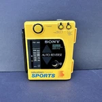 Sony WM-F63/F73 Am/fm Stereo Sports Cassette Radio Walkman Is Yellow Vintage. Fixed Price $39.99.
