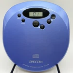 Spectra Personal Cd Player SP-100 Vtg Blue Loose No Headphone Tested And Working. Fixed Price $11.99.