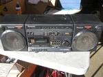 Watch Video, See Pictures--panasonic RX-CS750 Portable Stereo Component System. Fixed Price $50.00.