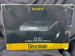 Sony Discman D-33 Cd Compact Player. Fixed Price $68.40.