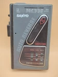 Vintage Sanyo Black Am/fm Stereo Cassette Mgr 84 Auto Reverse Equalizer Parts. Fixed Price $34.39.