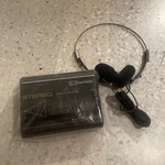 Vintage Emerson Portable Cassette Player CS15 W Headphones, Sealed Read Desc. Fixed Price $50.00.
