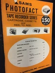 TR-150 Sams Tape Recorder Manual Bigston Ge Mayfair Panasonic Pioneer Nos. Fixed Price $11.24.