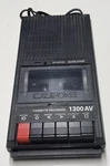 Vintage Califone 1300AV Portable Cassette Tape Recorder Player Deck Black Tested. Fixed Price $23.60.