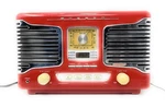 Rare Teac Retro SL-D80 Am/fm Stereo Radio In Red. Fixed Price $99.00.
