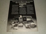 1972 Panasonic Tape Recorder RQ-2125 RQ-409S RQ-222AS RQ-4205 RQ-437S RQ-229S Ad. Fixed Price $11.09.