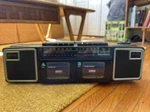 Magnavox D8087 Stereo Radio Cassette Boombox Works Great With Dubbing. Fixed Price $50.00.