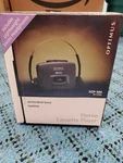 Optimus Cassette Player; Radioshack Retro; Brand New; Sealed; SCP-104; 14-1256. Fixed Price $44.99.