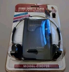 Vintage Personal Stereo Cassette Player Am/fm Radio Model C3072E By Gpx New. Fixed Price $20.00.