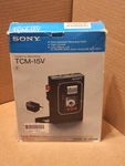 Sony TCM-15V Vor Microphone Walkman Cassette Tape Recorder Player -original Box. Fixed Price $59.99.
