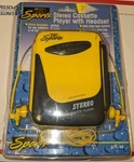 Portable Cassette Player With Headset, Tozai Sports Model ATC-63 New Sealed. Fixed Price $24.95.