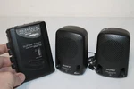 Bundle Vintage Aiwa HST20W Walkman Portable Am Fm Cassette Sony Speakers SRSP3. Fixed Price $24.95.
