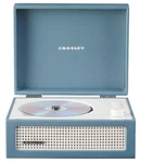 Crosley CR3517A-WB Voyager Retro Portable Cd Player With Stereo Washed Blue. Fixed Price $109.39.