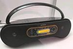 Sony Personal Audio System Black ZS-SN10L Works No Remote. Fixed Price $42.47.