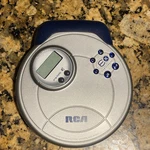 Rca Esp-xtreme Portable Compact Disc Cd Player RP2502 Silver/blue Tested Works. Fixed Price $25.99.