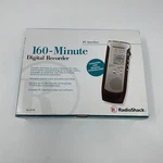 160 Minute Digital Voice Recorder From Radio Shack New Open Box Wav Format. Fixed Price $17.87.