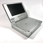 Polaroid Dvd Player PDV-0700 Silver Portable Charge Cord No Remote Battery. Fixed Price $24.00.