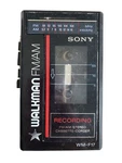 Vintage Sony Walkman Cassette Player Fm Radio WM-F17. Fixed Price $25.55.
