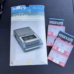 Vtg 1980SSONY Recorder + 2 Pks Maxell New Cassettes TCM-848 No Euc. Fixed Price $33.96.