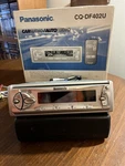 Panasonic CQ-DF402U Spectrum Equalizer Graphics Car Vintage Cd Player Tested. Fixed Price $29.25.