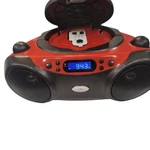 Gpx Portable Cd Boombox Am/fm Radio 3.5MM Line BC232R Red Black. Fixed Price $32.00.