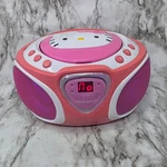 Hello Kitty Cd Boombox With Am/fm Stereo Radio And Led Light Show KT2025 Bad. Fixed Price $37.95.
