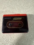 Vtg Magnavox Moving Sound Stereo Cassette Player D-6606 Red Yellow Only Parts. Fixed Price $15.00.