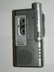 Silver Aiwa TP-M145 Voice-activated Micro Cassette Tape Recorder Works Free Ship. Fixed Price $35.00.