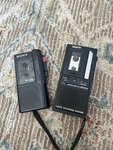 Sanyo M5495 Voice Activated & Sony M425 Micro Cassette Tape Recorders Parts Only. Fixed Price $19.72.