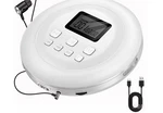 Gueray Portable Player Walkman Anti Skip Lcd Usb Aux White New Open Box. Fixed Price $32.99.