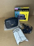 Vintage Cassette Player Electro Brand Auto Stop Model 2027 Original Box Works. Fixed Price $19.98.