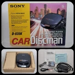 Vintage Sony Car Discman Mega Bass D-835K Complete Set Tested Working Clean. Fixed Price $129.95.