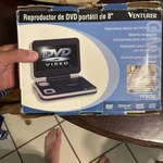 Venturer PDV880 Portable Dvd Player Inch Screen With Charger. Fixed Price $24.99.