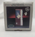 General Electric Micro Cassette Tape Player Recorder Model 3-5327A Parts Only. Fixed Price $17.25.