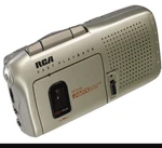 Rca RP3538-B Silver Avr Auto Voice Micro Hand Held Cassette Recorder. Fixed Price $150.00.