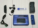 Sony WM-FX77 Blue Walkman Serviced Tested Working Japan. Fixed Price $256.50.