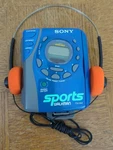Sony Walkman WM-FS493 Sports Blue Cassette Player New Belt Reconditioned. Fixed Price $181.78.